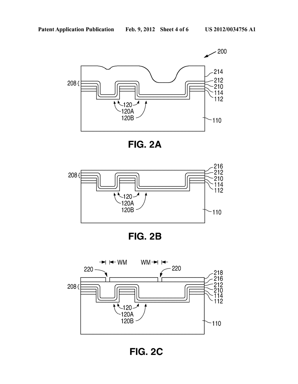 Method of Forming a Deep Trench Isolation Structure Using a Planarized     Hard Mask - diagram, schematic, and image 05