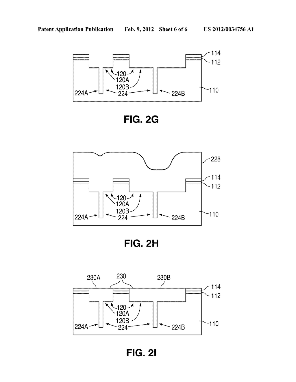Method of Forming a Deep Trench Isolation Structure Using a Planarized     Hard Mask - diagram, schematic, and image 07