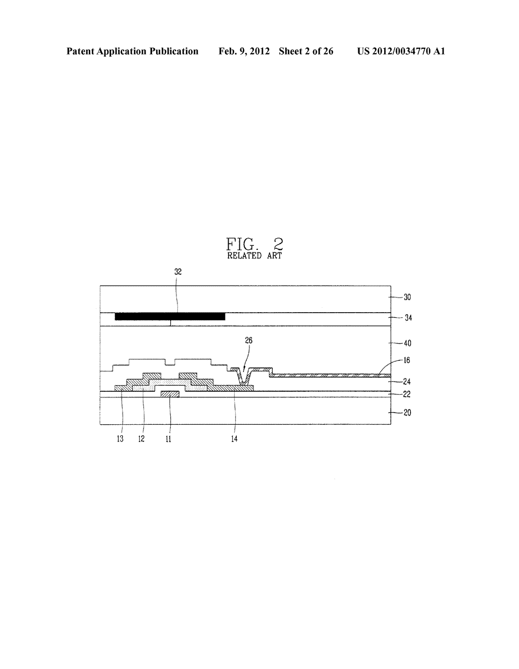 LIQUID CRYSTAL DISPLAY DEVICE AND METHOD OF FABRICATING THE SAME - diagram, schematic, and image 03