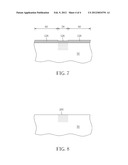 METHOD OF FLATTENING A RECESS IN A SUBSTRATE AND FABRICATING A     SEMICONDUCTOR STRUCTURE diagram and image