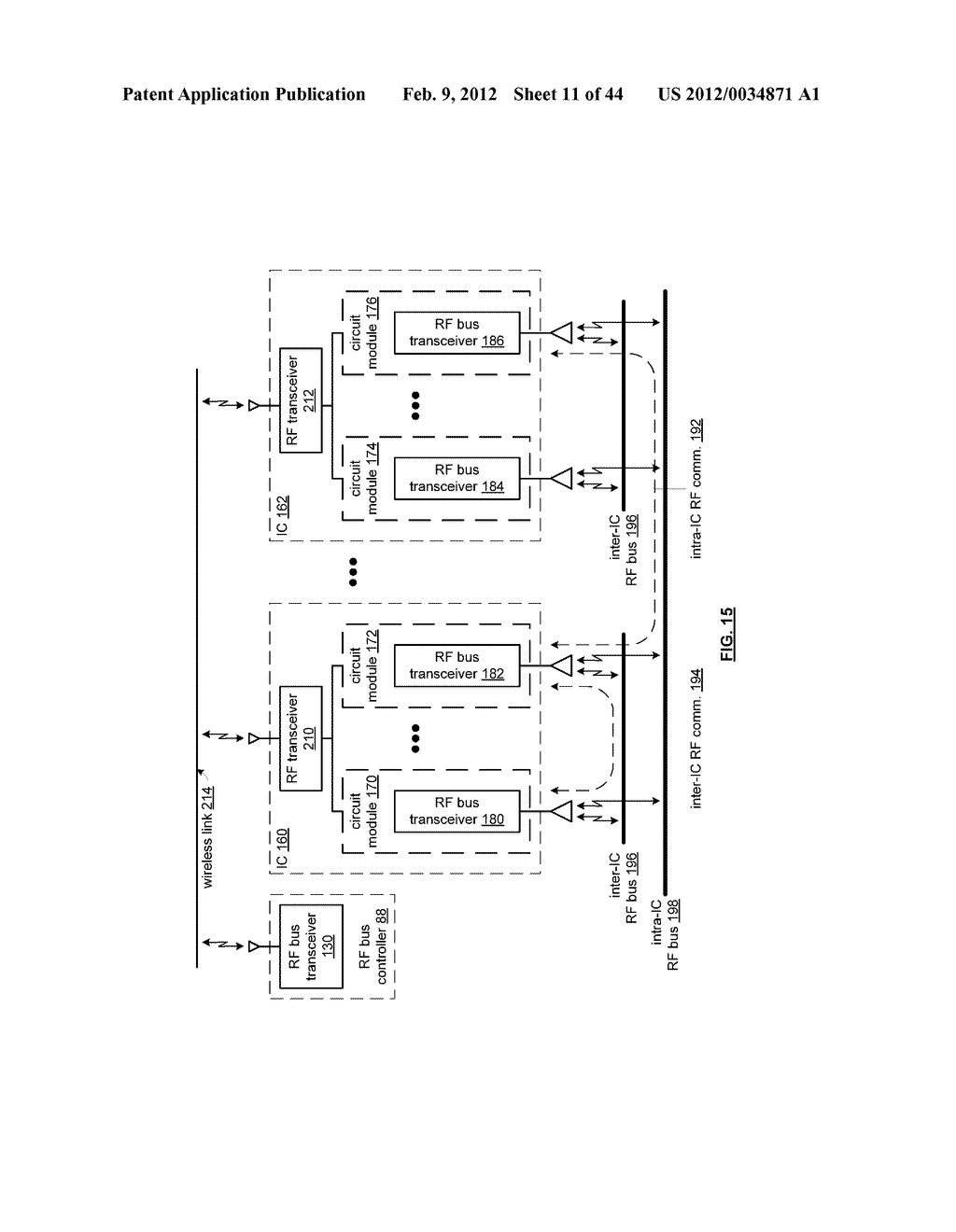 INTRA-DEVICE RF BUS AND CONTROL THEREOF - diagram, schematic, and image 12