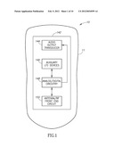 ELECTROMAGNETIC SHIELDING AND AN ACOUSTIC CHAMBER FOR A MICROPHONE IN A     MOBILE ELECTRONIC DEVICE diagram and image