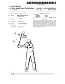 GOLF RELEASE TRAINING CLUB diagram and image