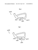 Golf club head with improved mass distribution diagram and image