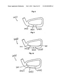 Golf club head with improved mass distribution diagram and image