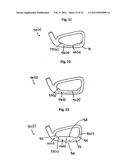 Golf club head with improved mass distribution diagram and image