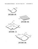 DECORATIVE ELEMENTS PROVIDED WITH A CURLED OR CRIMPED CONFIGURATION AT     POINT OF SALE OR POINT OF USE diagram and image