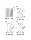 DECORATIVE ELEMENTS PROVIDED WITH A CURLED OR CRIMPED CONFIGURATION AT     POINT OF SALE OR POINT OF USE diagram and image