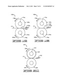 DECORATIVE ELEMENTS PROVIDED WITH A CURLED OR CRIMPED CONFIGURATION AT     POINT OF SALE OR POINT OF USE diagram and image