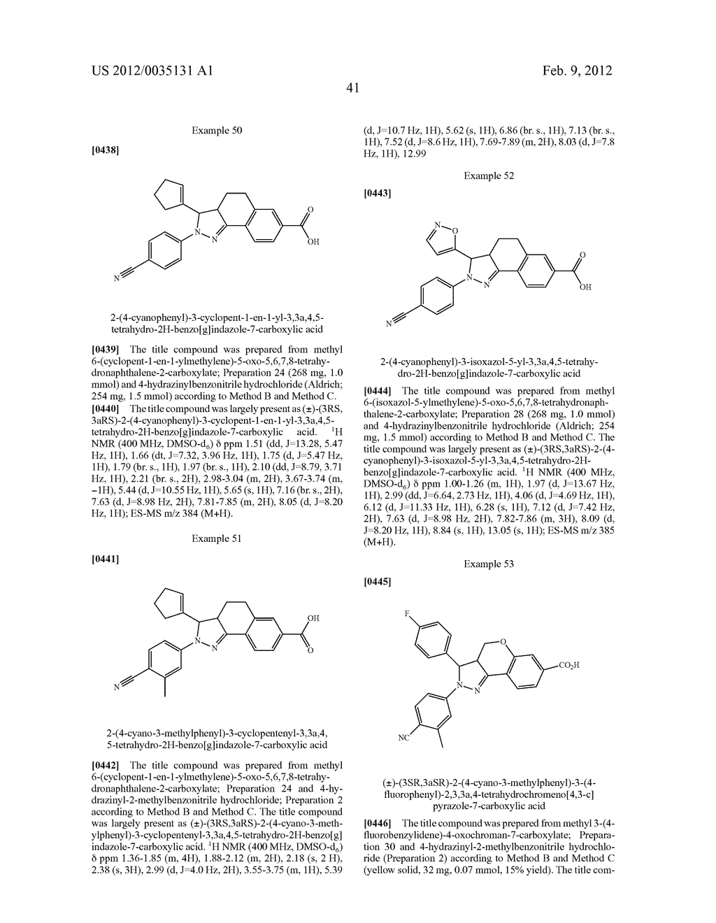 PYRAZOLINE COMPOUNDS - diagram, schematic, and image 42