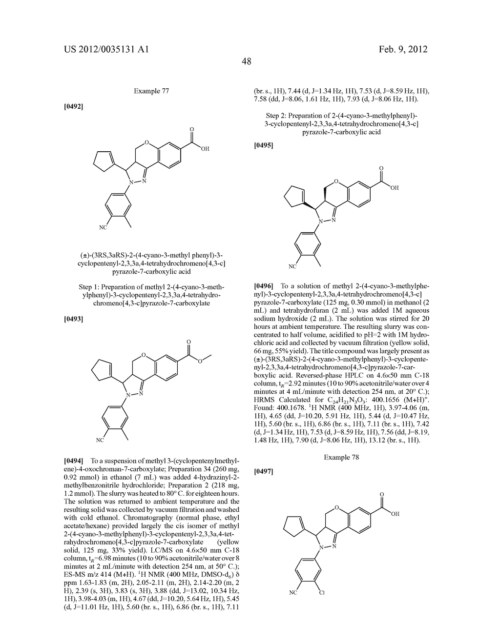 PYRAZOLINE COMPOUNDS - diagram, schematic, and image 49