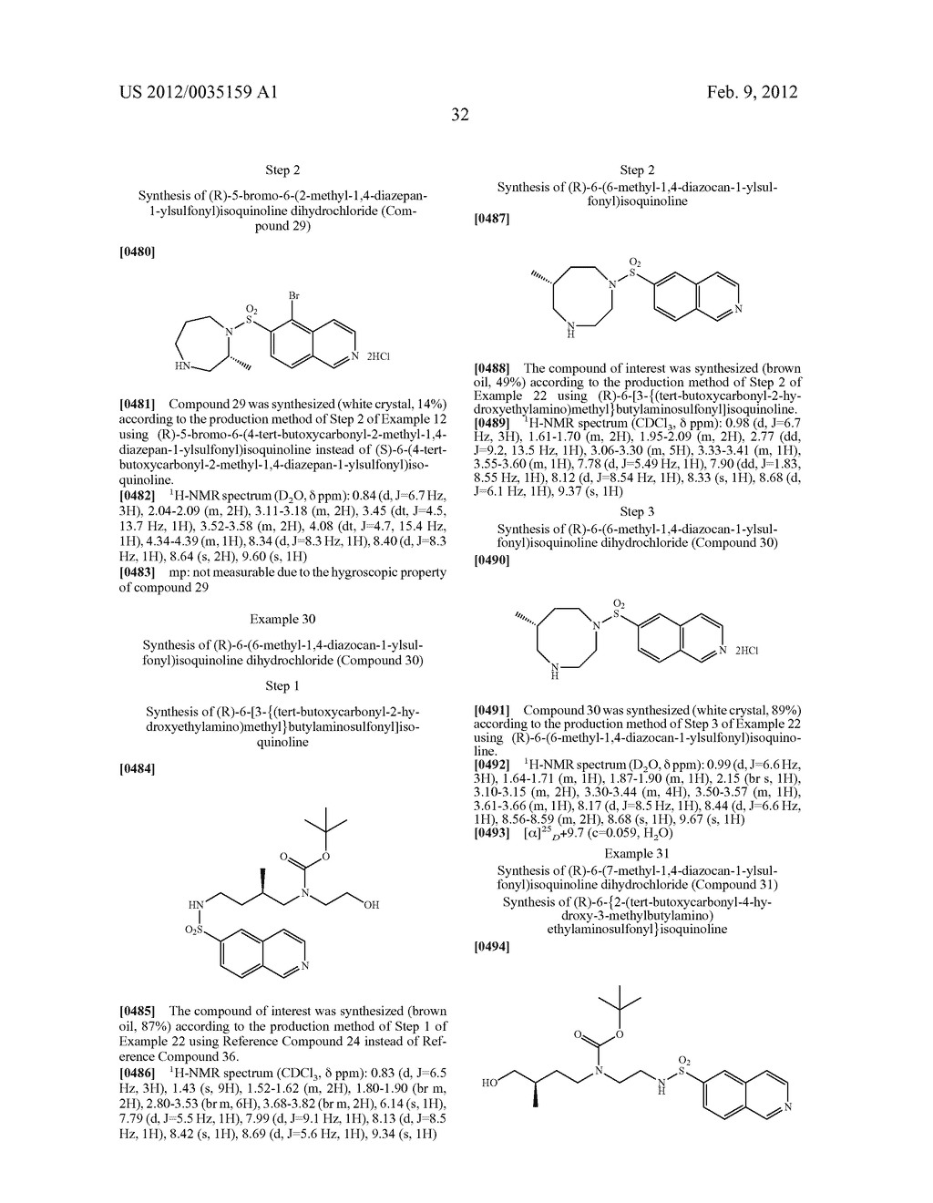 SUBSTITUTED ISOQUINOLINE DERIVATIVE - diagram, schematic, and image 33