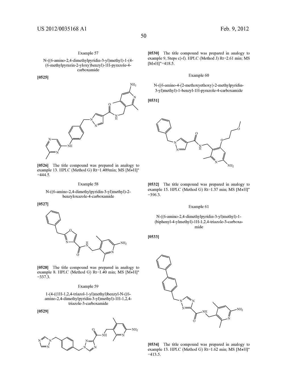 N-((6-AMINO-PYRIDIN-3-YL)METHYL)-HETEROARYL-CARBOXAMIDES - diagram, schematic, and image 52