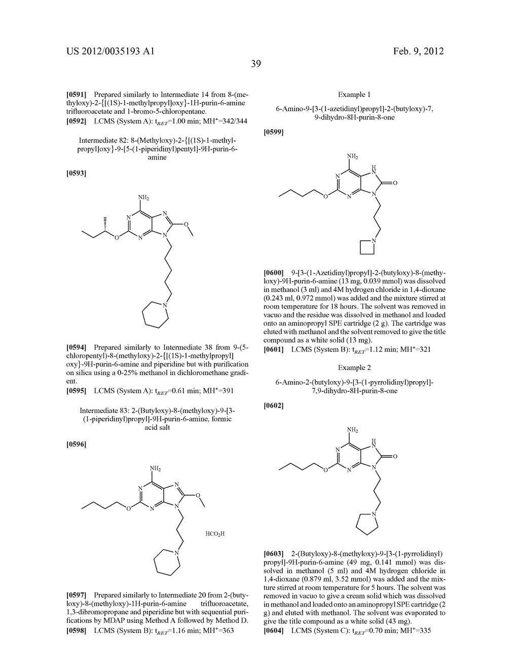 6-AMINO-PURIN-8-ONE COMPOUNDS - diagram, schematic, and image 42