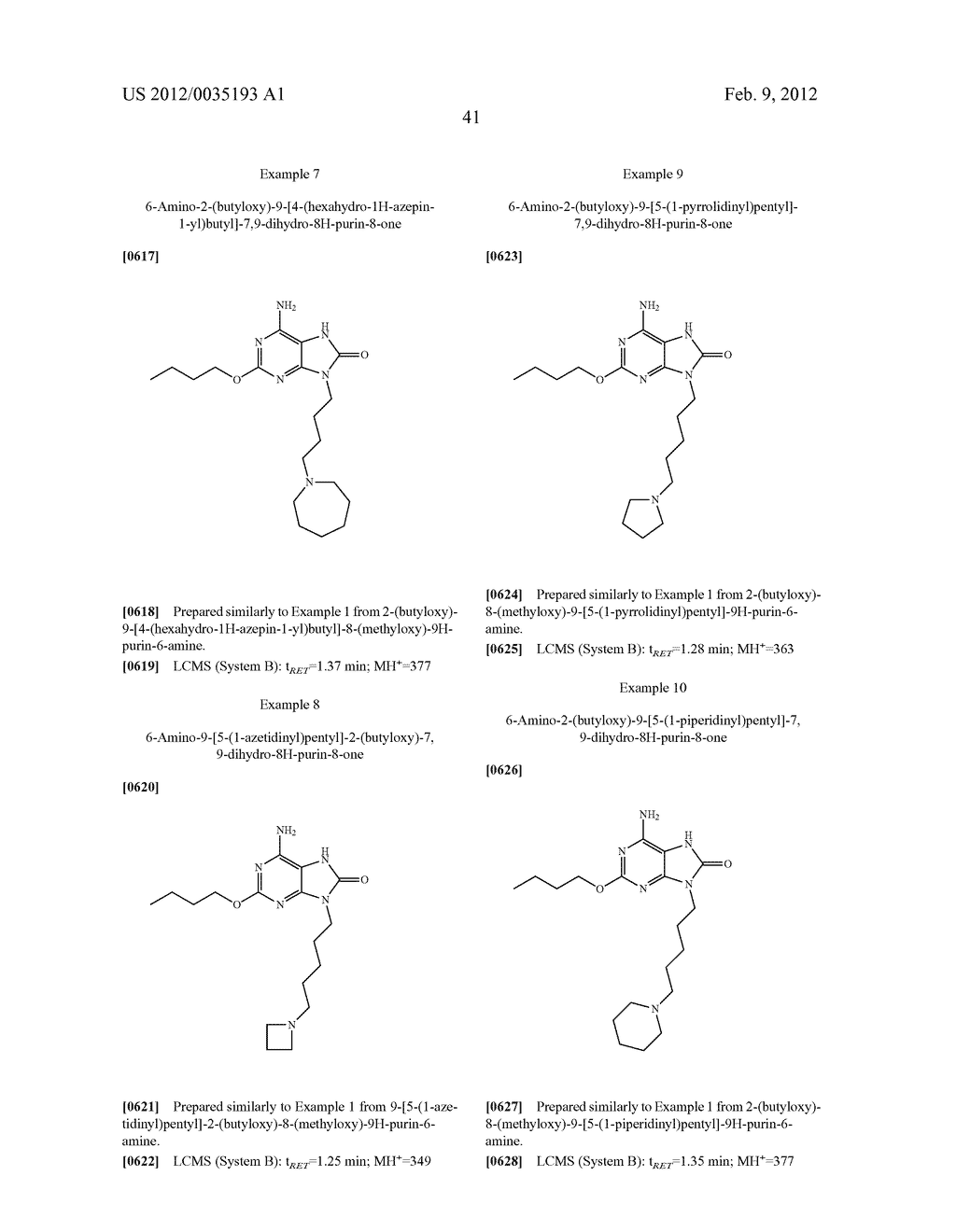 6-AMINO-PURIN-8-ONE COMPOUNDS - diagram, schematic, and image 44