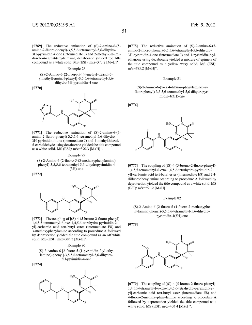 1,4,5,6-TETRAHYDRO-PYRIMIDIN-2-YLAMINE COMPOUNDS - diagram, schematic, and image 52