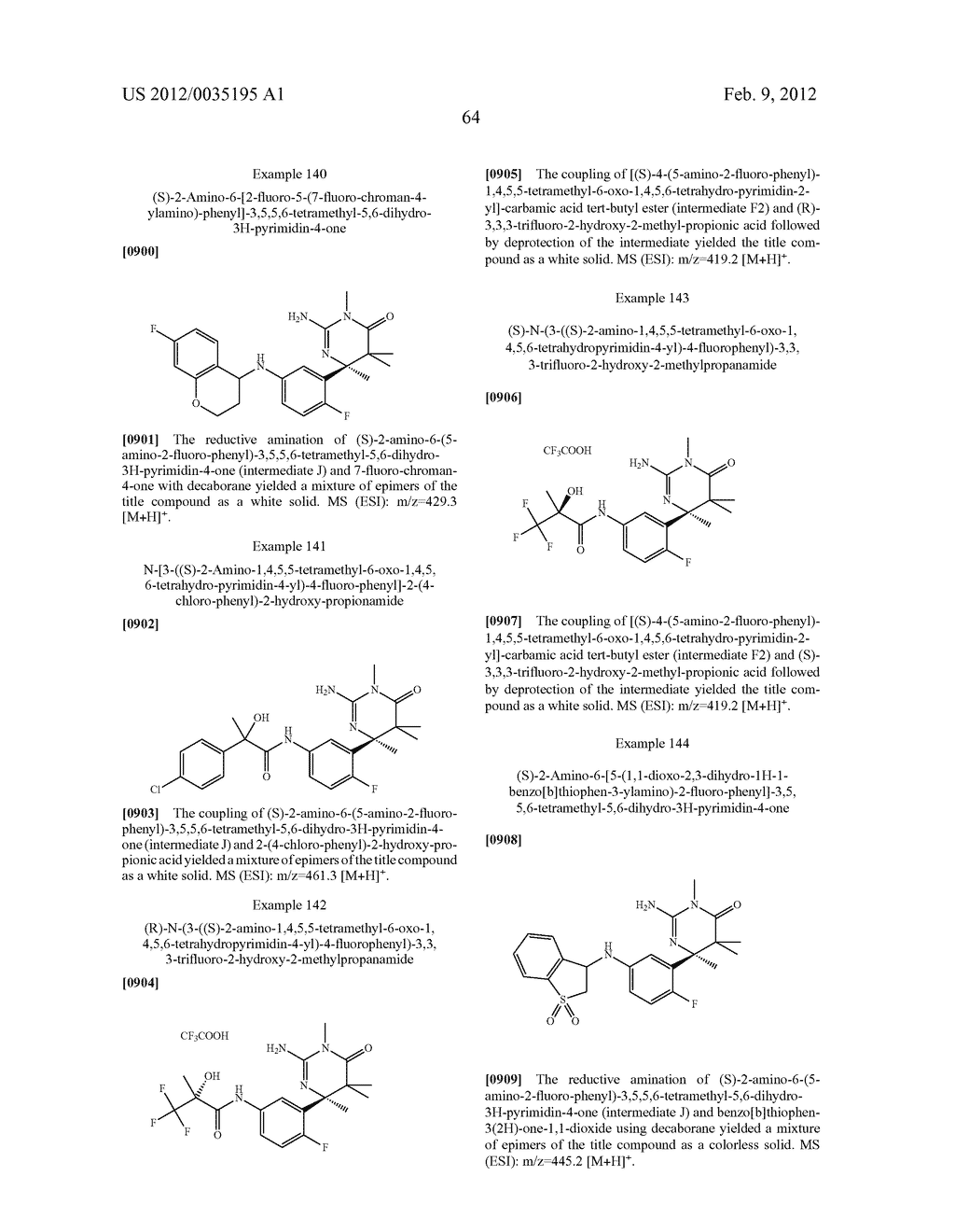 1,4,5,6-TETRAHYDRO-PYRIMIDIN-2-YLAMINE COMPOUNDS - diagram, schematic, and image 65