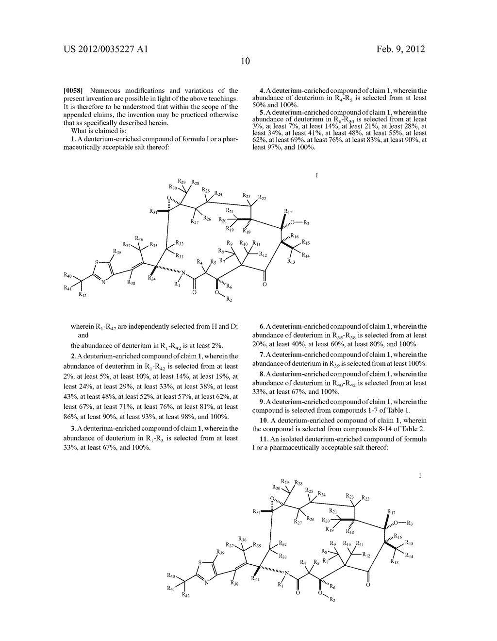 DEUTERIUM-ENRICHED IXABEPILONE - diagram, schematic, and image 11