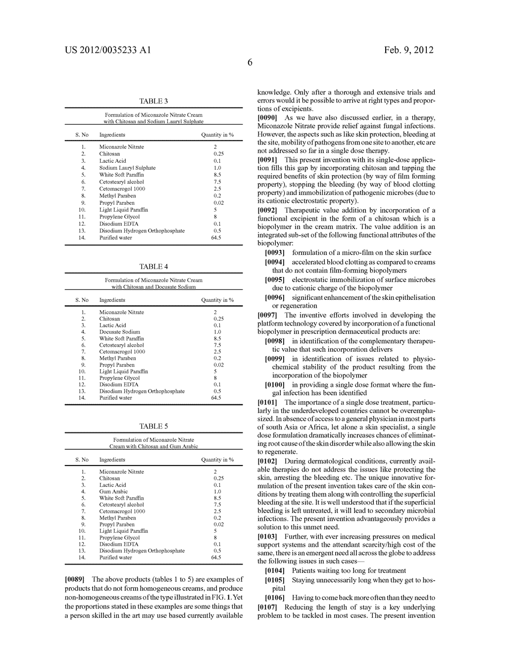 MEDICINAL CREAM MADE USING MICONAZOLE NITRATE AND CHITOSAN AND A PROCESS     TO MAKE THE SAME - diagram, schematic, and image 08