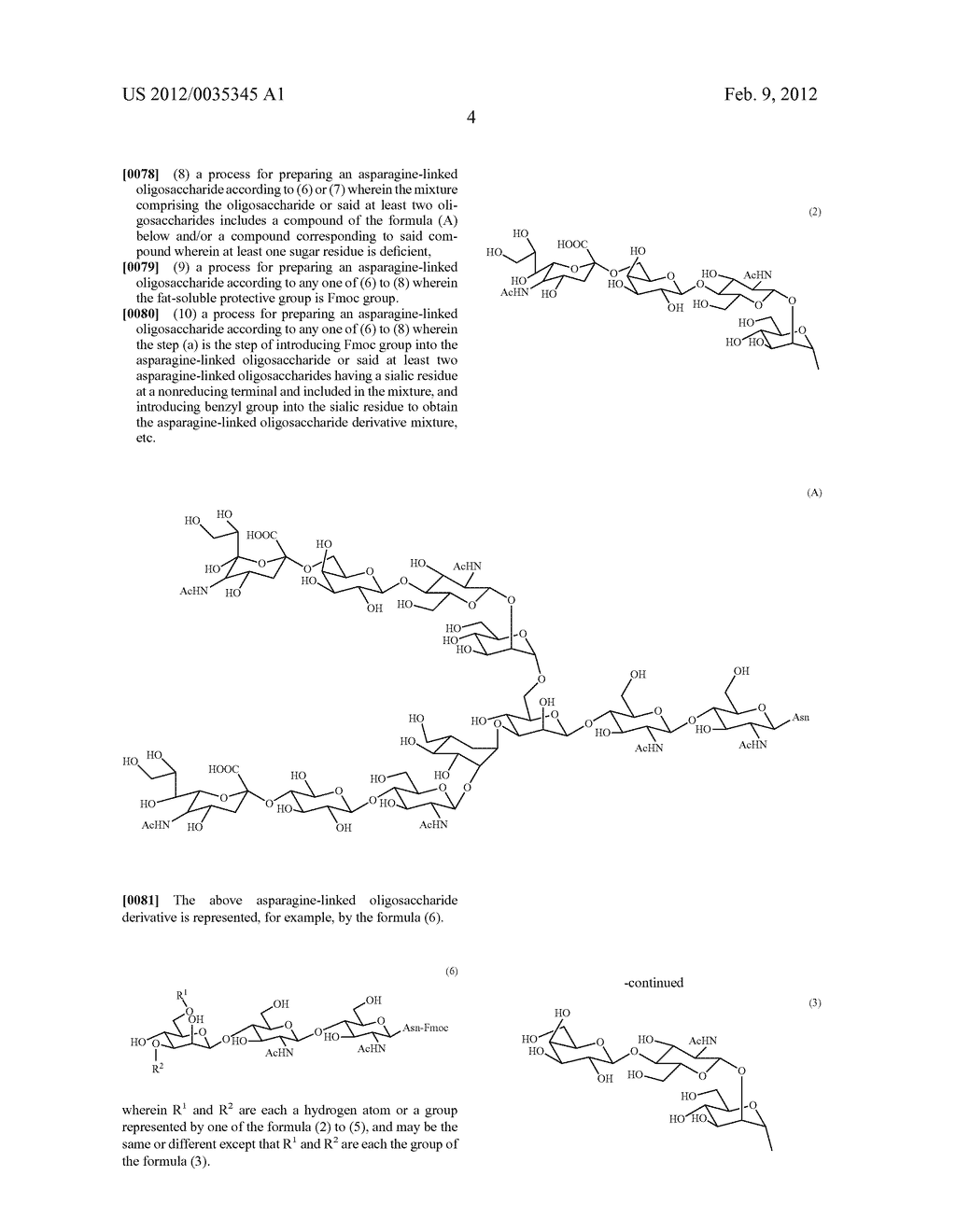 PROCESS FOR PREPARING GLYCOPEPTIDES HAVING ASPARAGINE-LINKED     OLIGOSACCHARIDES, AND THE GLYCOPEPTIDES - diagram, schematic, and image 05