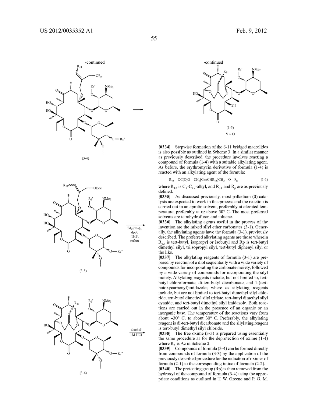 6-11 Bicyclic Ketolide Derivatives - diagram, schematic, and image 56