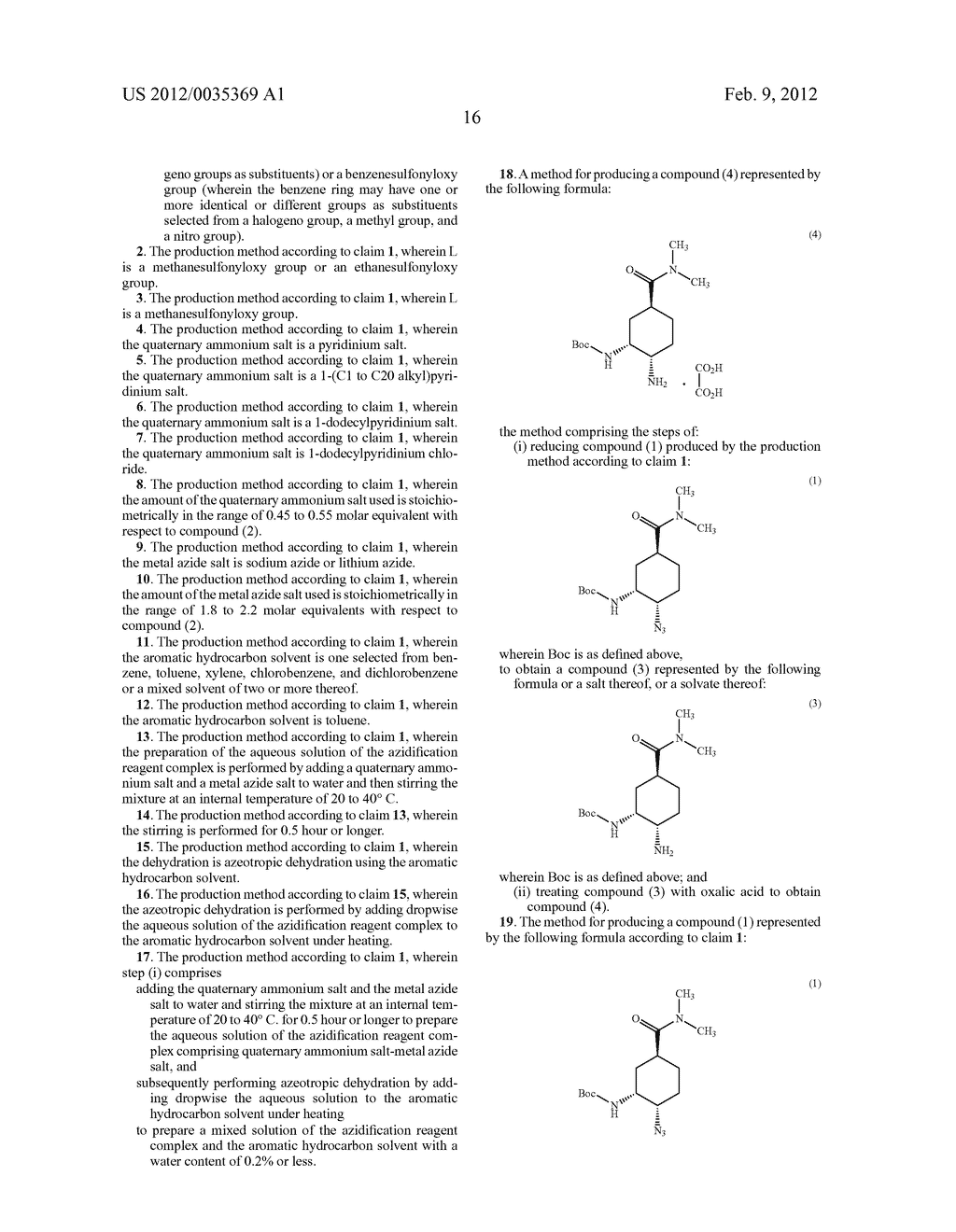 METHOD FOR PRODUCING OPTICALLY ACTIVE DIAMINE DERIVATIVE - diagram, schematic, and image 17