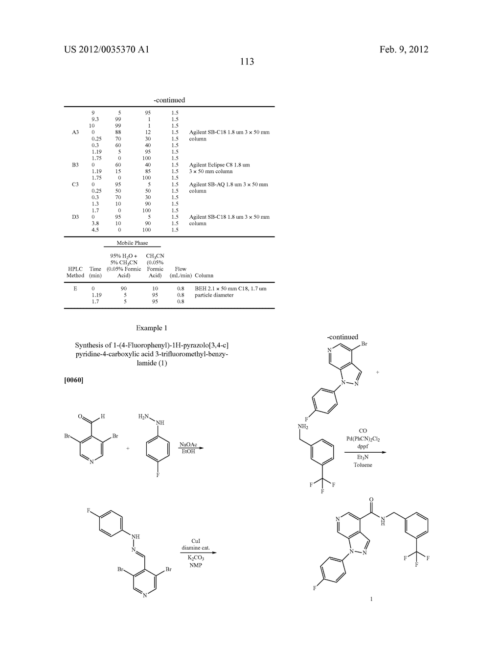 Azaindazole Compounds As CCR1 Receptor Antagonists - diagram, schematic, and image 114