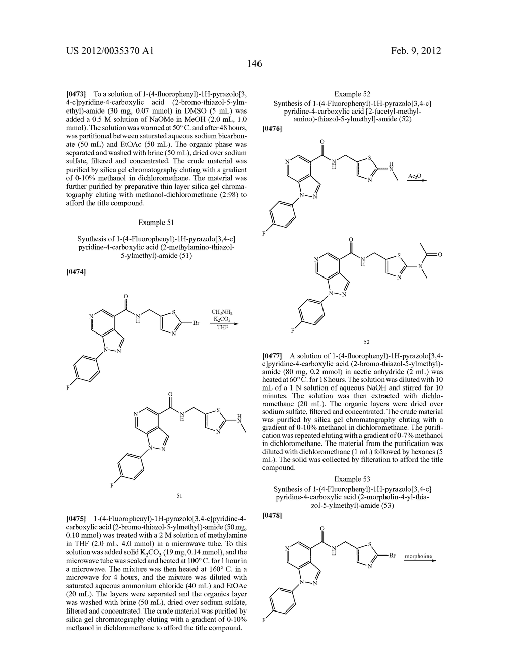 Azaindazole Compounds As CCR1 Receptor Antagonists - diagram, schematic, and image 147