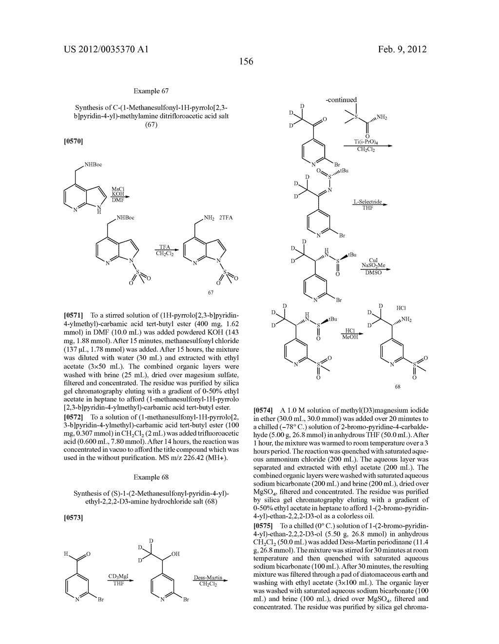 Azaindazole Compounds As CCR1 Receptor Antagonists - diagram, schematic, and image 157