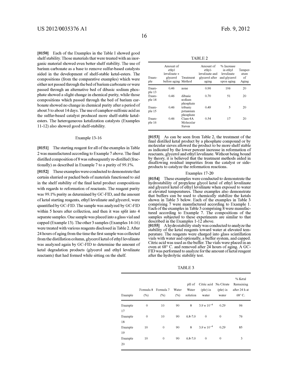 METHODS FOR THE MANUFACTURE OF ACETALS AND KETALS, AND THE ACETALS AND     KETALS PRODUCED THEREBY - diagram, schematic, and image 20