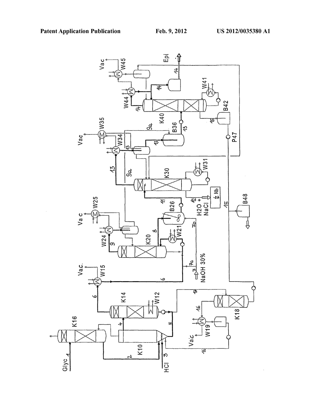 PROCESS FOR PREPARING EPICHLOROHYDRIN FROM GLYCEROL - diagram, schematic, and image 02