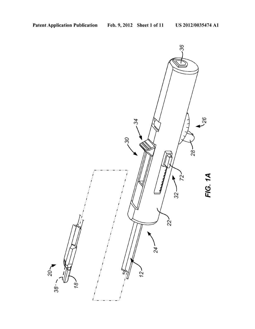 ABLATION DEVICE WITH ARTICULATED IMAGING TRANSDUCER - diagram, schematic, and image 02