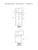 TEST STRIP WITH A SHAPED TIP FOR SKIN STRAIGHTENING diagram and image