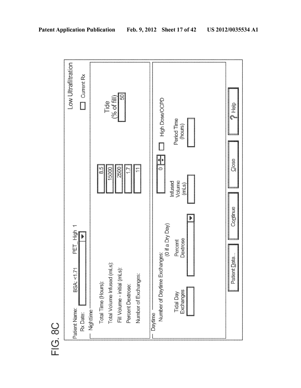 DIALYSIS SYSTEM INCLUDING WIRELESS PATIENT DATA AND TRENDING AND ALERT     GENERATION - diagram, schematic, and image 18