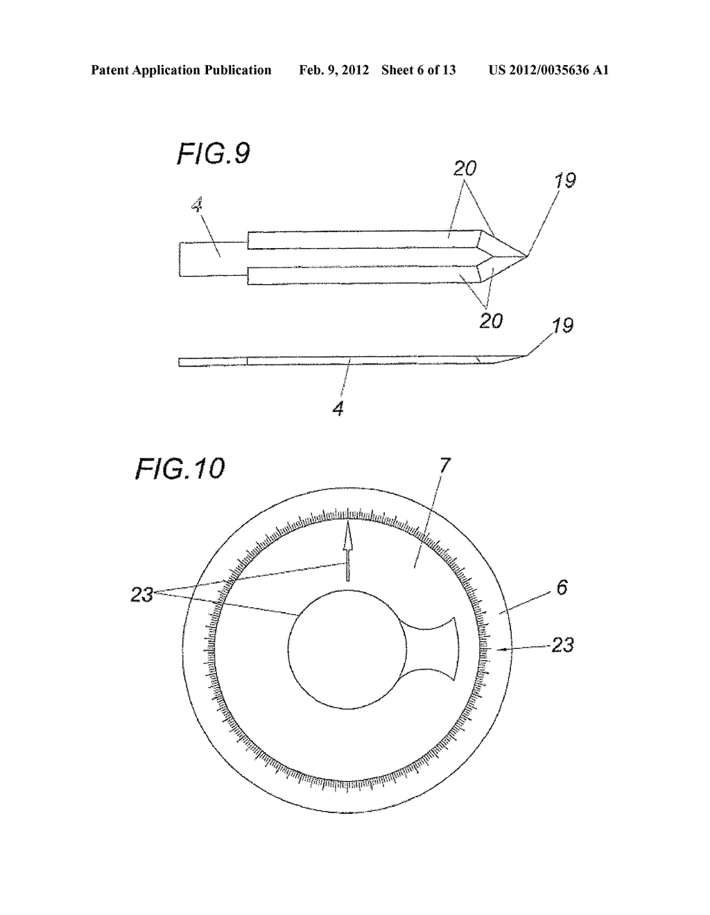 DEVICE FOR CUTTING THE CORNEA OF AN EYE - diagram, schematic, and image 07