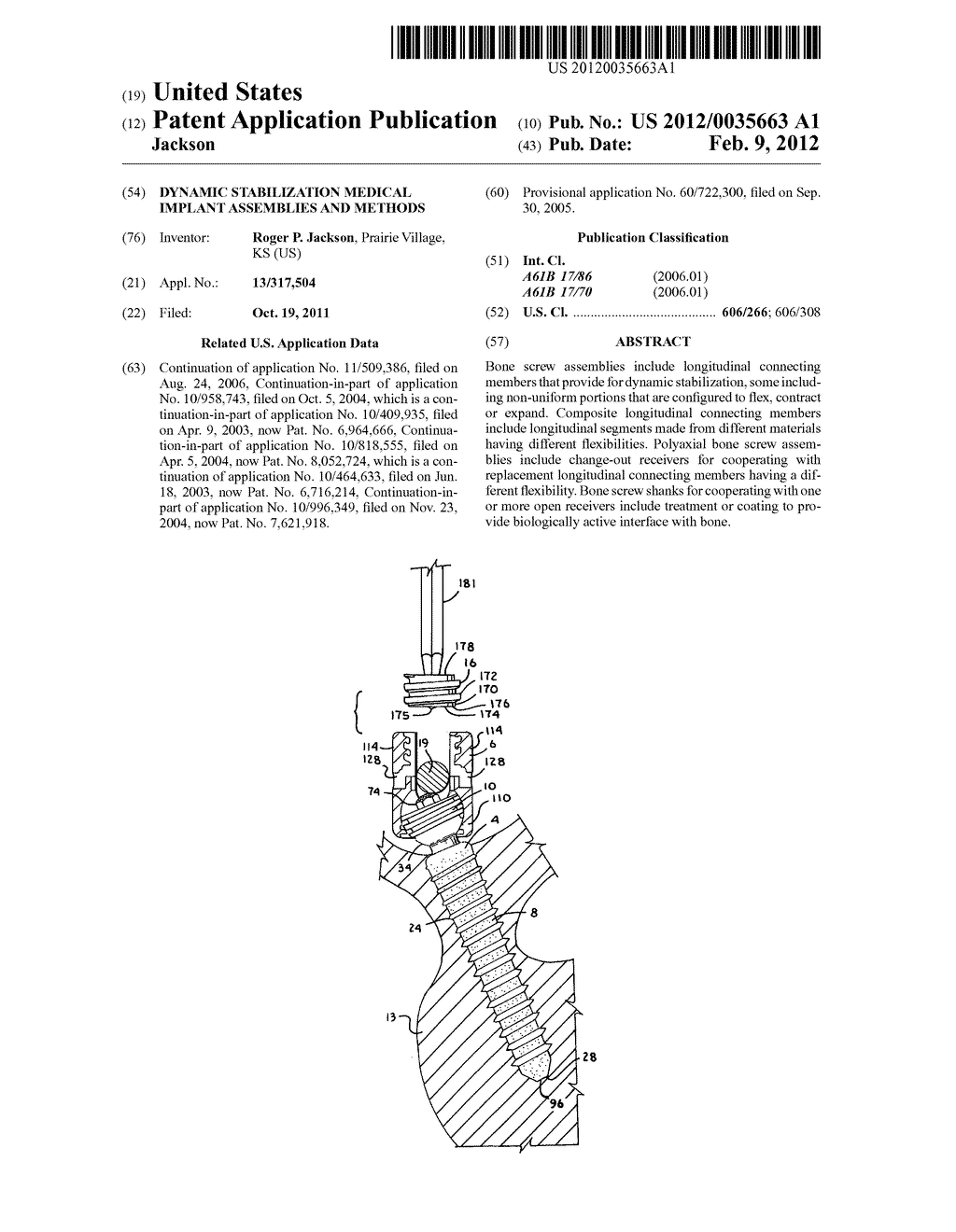 Dynamic stabilization medical implant assemblies and methods - diagram, schematic, and image 01