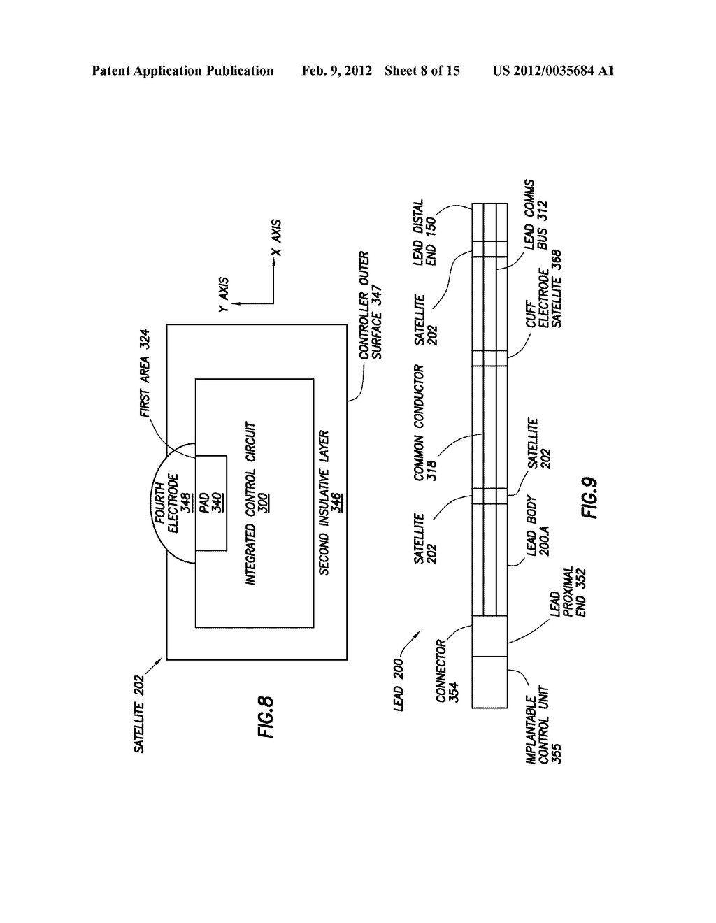 Multiplexed, Multi-Electrode Neurostimulation Devices with Integrated     Circuits Having Integrated Electrodes - diagram, schematic, and image 09