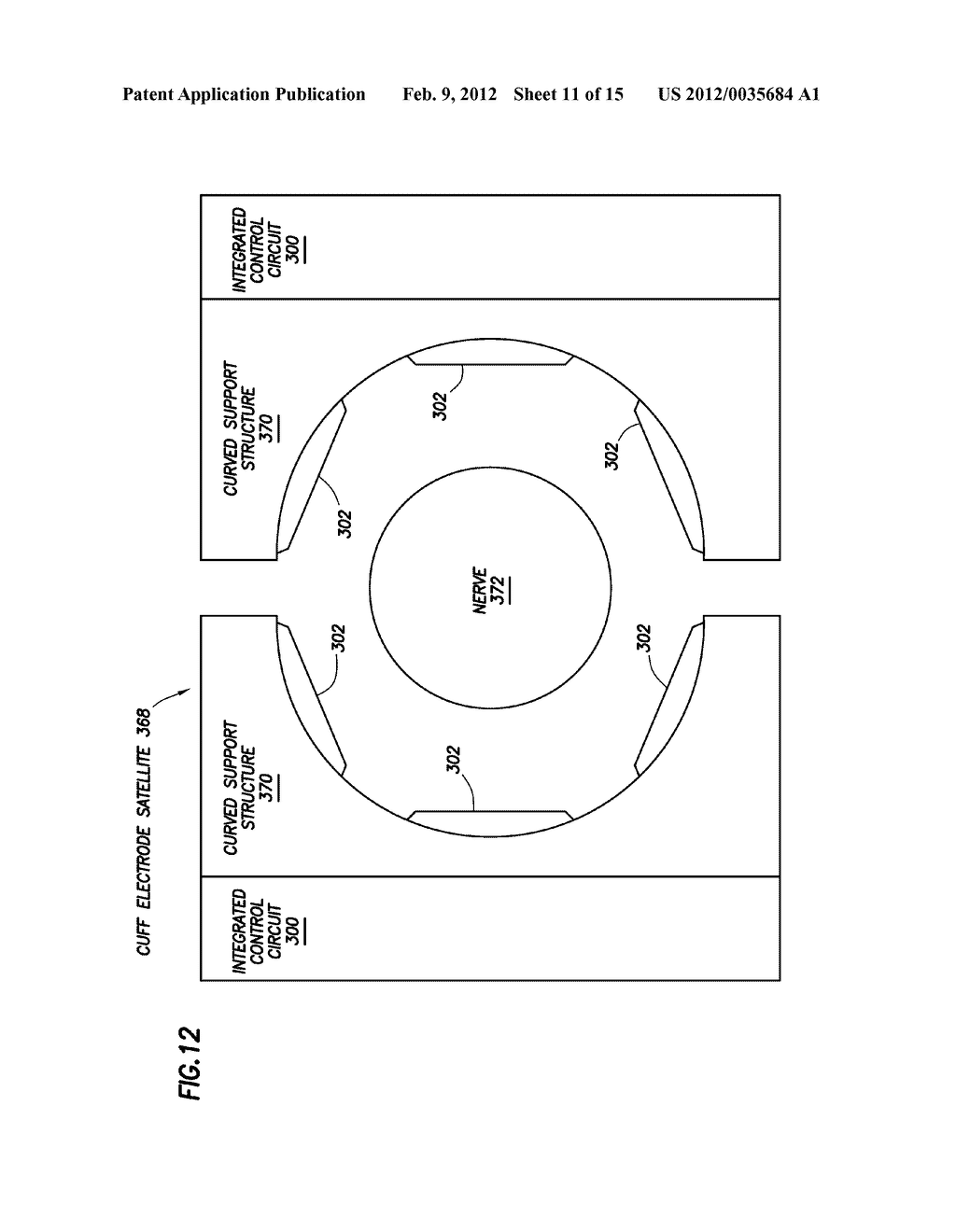 Multiplexed, Multi-Electrode Neurostimulation Devices with Integrated     Circuits Having Integrated Electrodes - diagram, schematic, and image 12