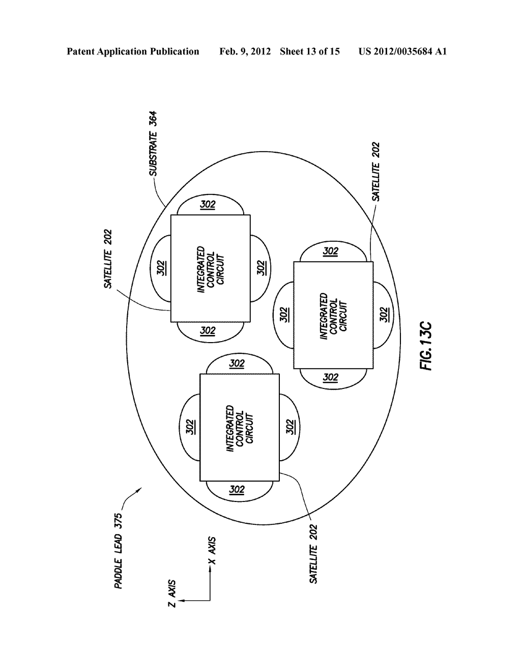 Multiplexed, Multi-Electrode Neurostimulation Devices with Integrated     Circuits Having Integrated Electrodes - diagram, schematic, and image 14