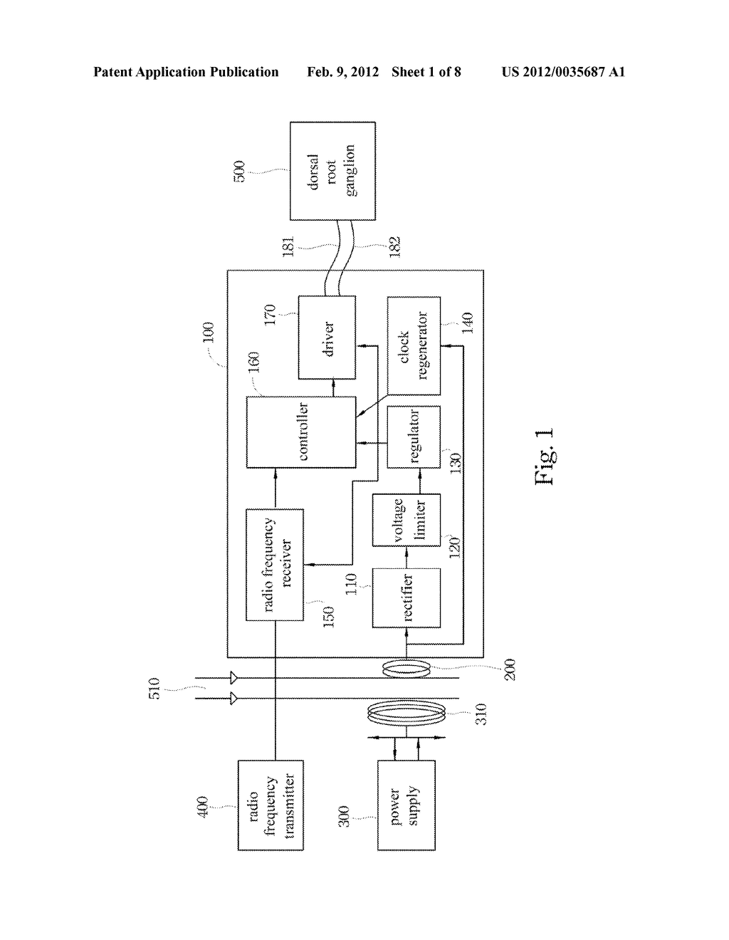 IMPLANTABLE ELECTRICAL STIMULATOR - diagram, schematic, and image 02