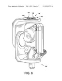 MANUFACTURING PROCESS AND APPARATUS HAVING AN INTERCHANGEABLE MACHINE TOOL     HEAD WITH INTEGRATED CONTROL diagram and image