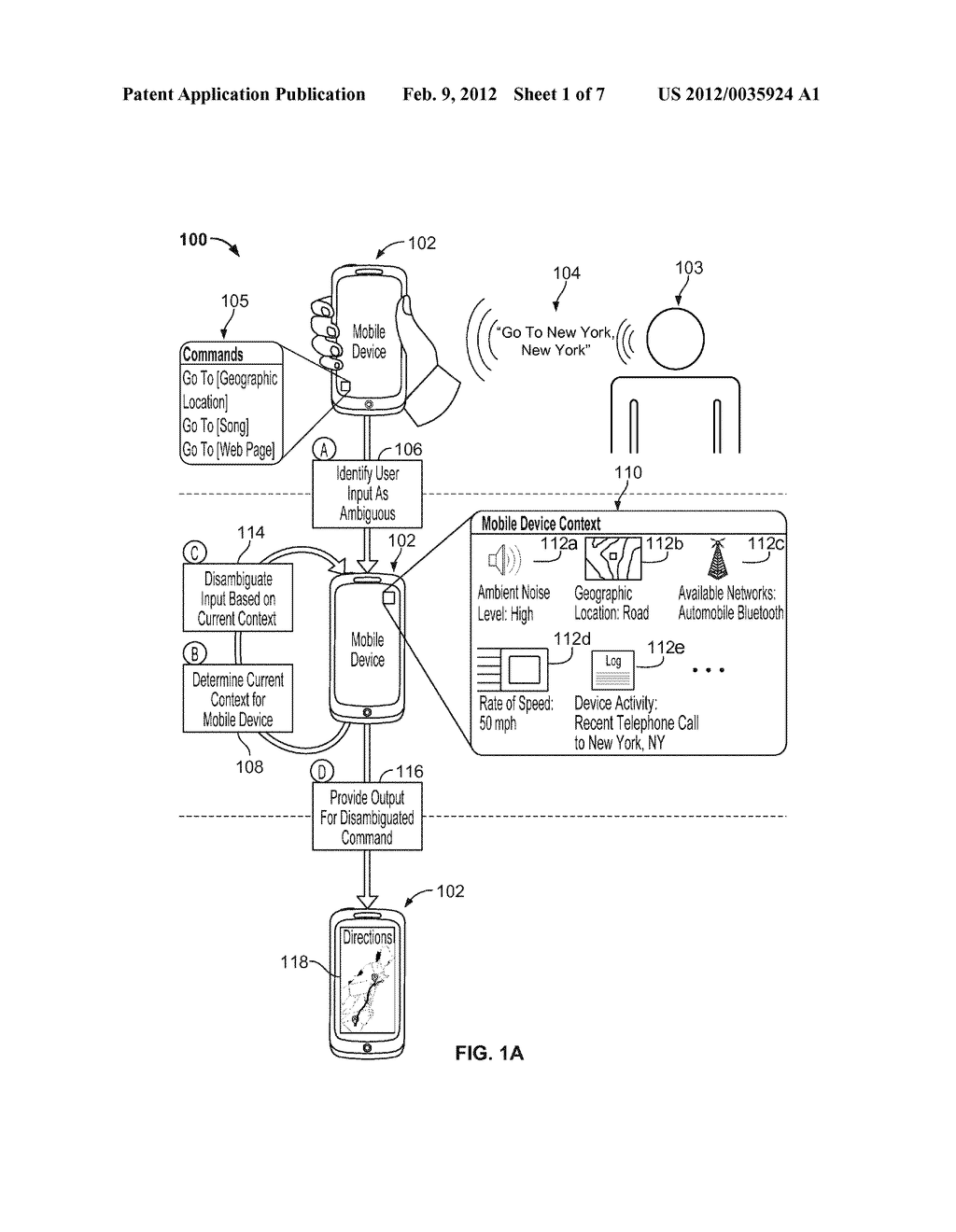 DISAMBIGUATING INPUT BASED ON CONTEXT - diagram, schematic, and image 02