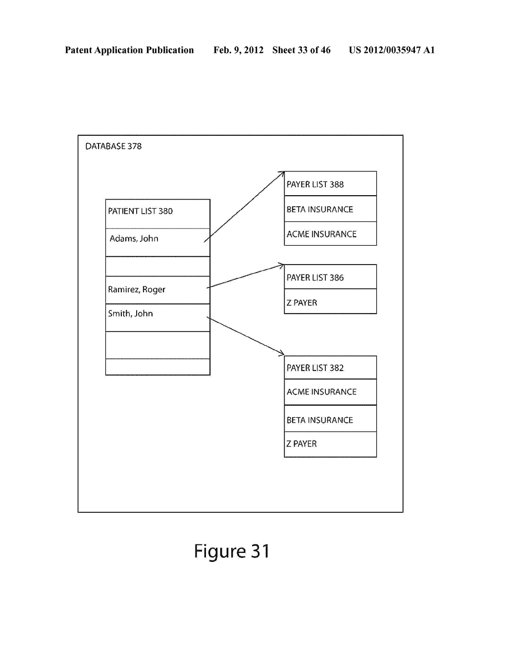 SYSTEMS AND METHODS OF MANAGING APPOINTMENTS IN A HEALTH CARE SYSTEM - diagram, schematic, and image 34