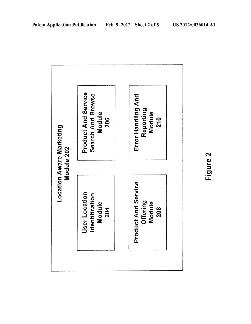 SYSTEM FOR AND METHOD OF LOCATION AWARE MARKETING - diagram, schematic, and image 03