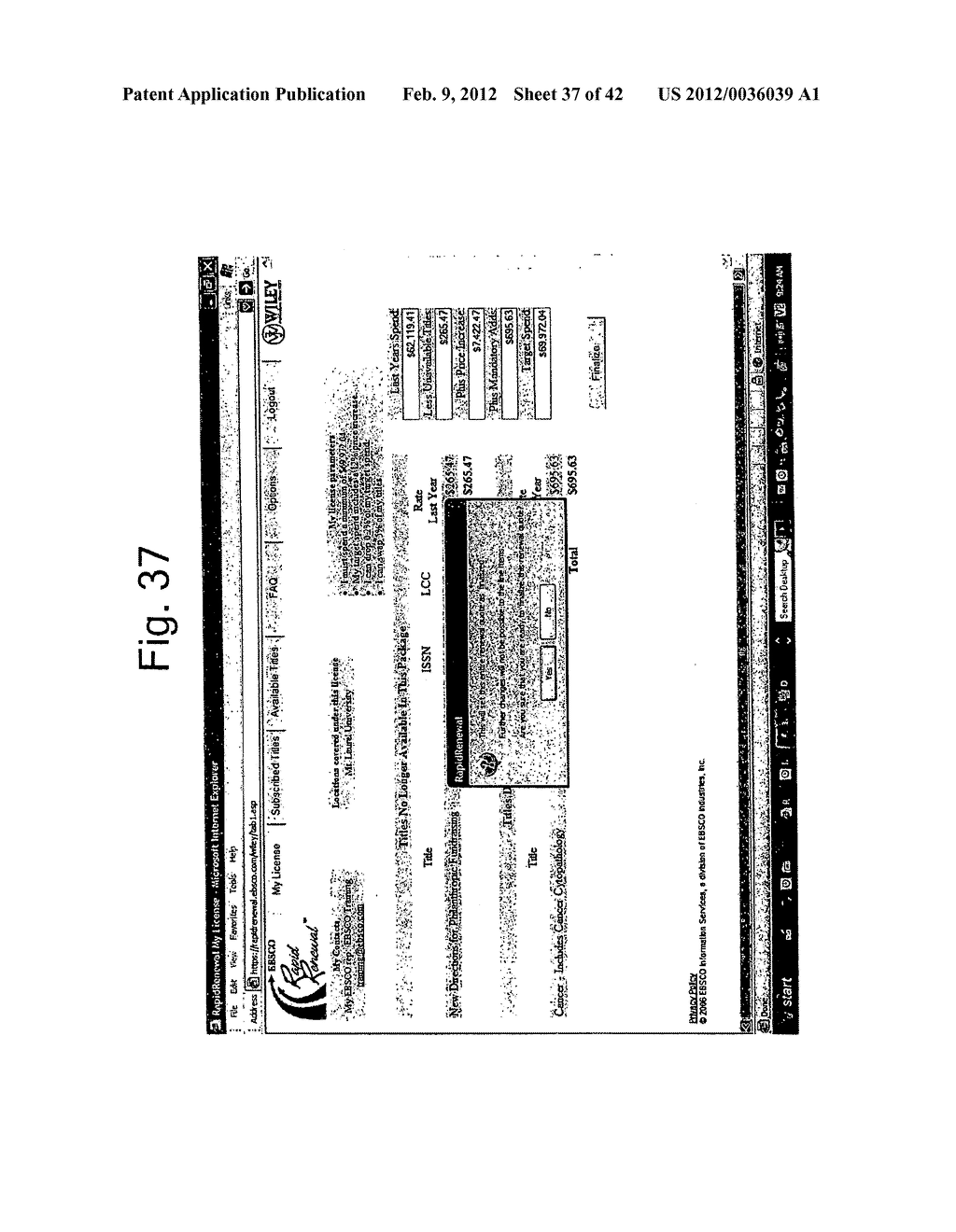 Method for Electronically Ordering Journals and Publications by a     Consortium - diagram, schematic, and image 38