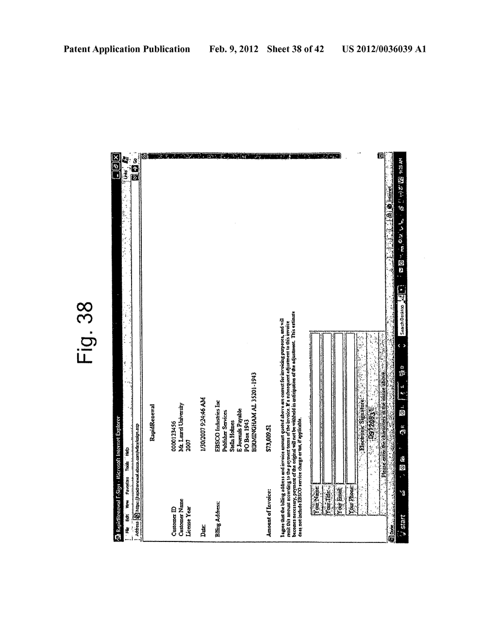 Method for Electronically Ordering Journals and Publications by a     Consortium - diagram, schematic, and image 39