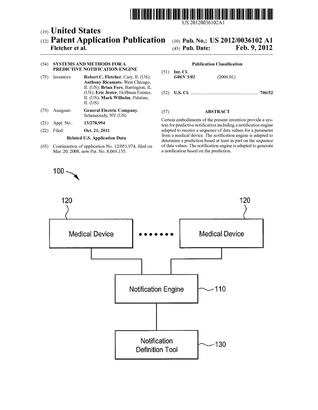 SYSTEMS AND METHODS FOR A PREDICTIVE NOTIFICATION ENGINE - diagram, schematic, and image 01