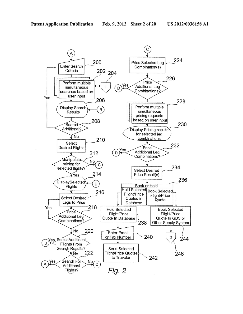 TRAVEL BOOKING METHOD AND SYSTEM - diagram, schematic, and image 03