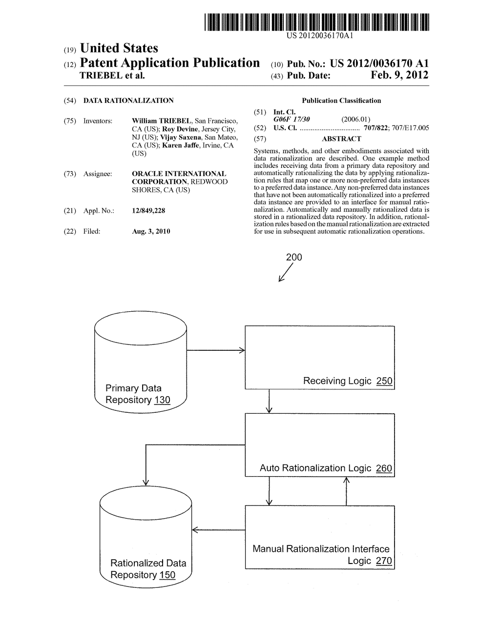 DATA RATIONALIZATION - diagram, schematic, and image 01