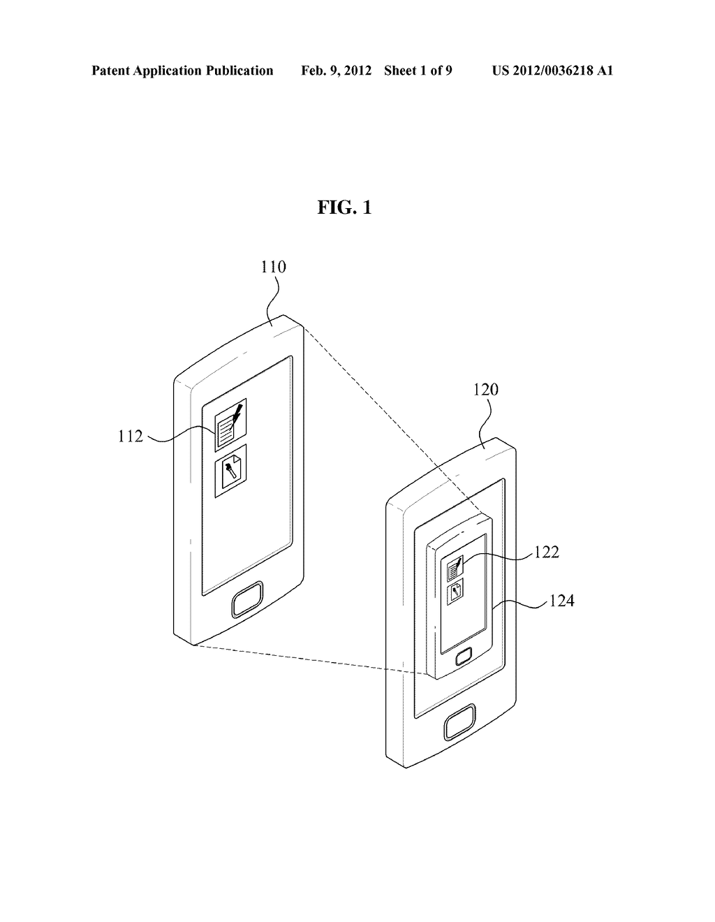 APPARATUS AND METHOD FOR SHARING APPLICATION WITH A PORTABLE TERMINAL - diagram, schematic, and image 02